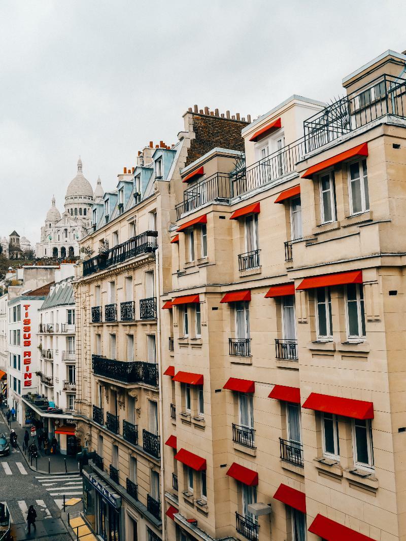 Hotel Luxia Paris Exterior foto