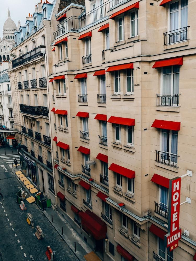 Hotel Luxia Paris Exterior foto